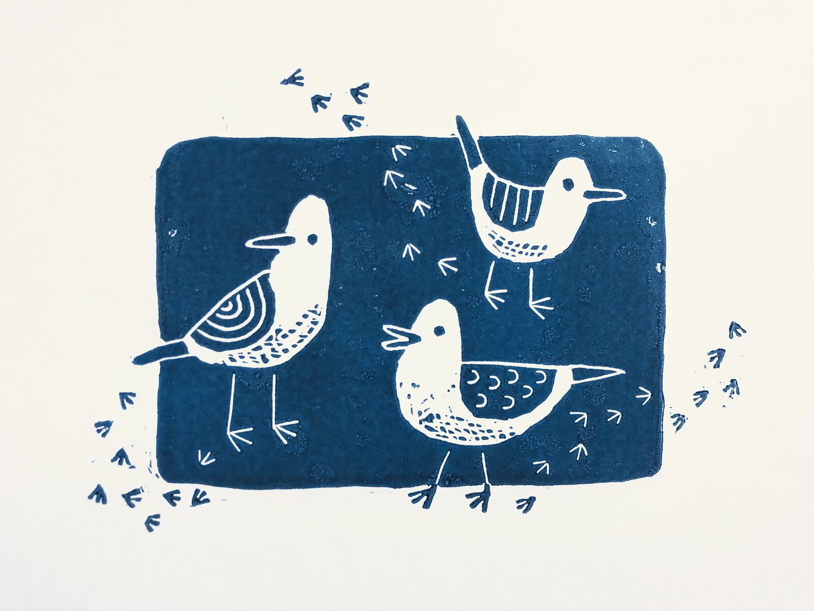 Linogravure, été 2024