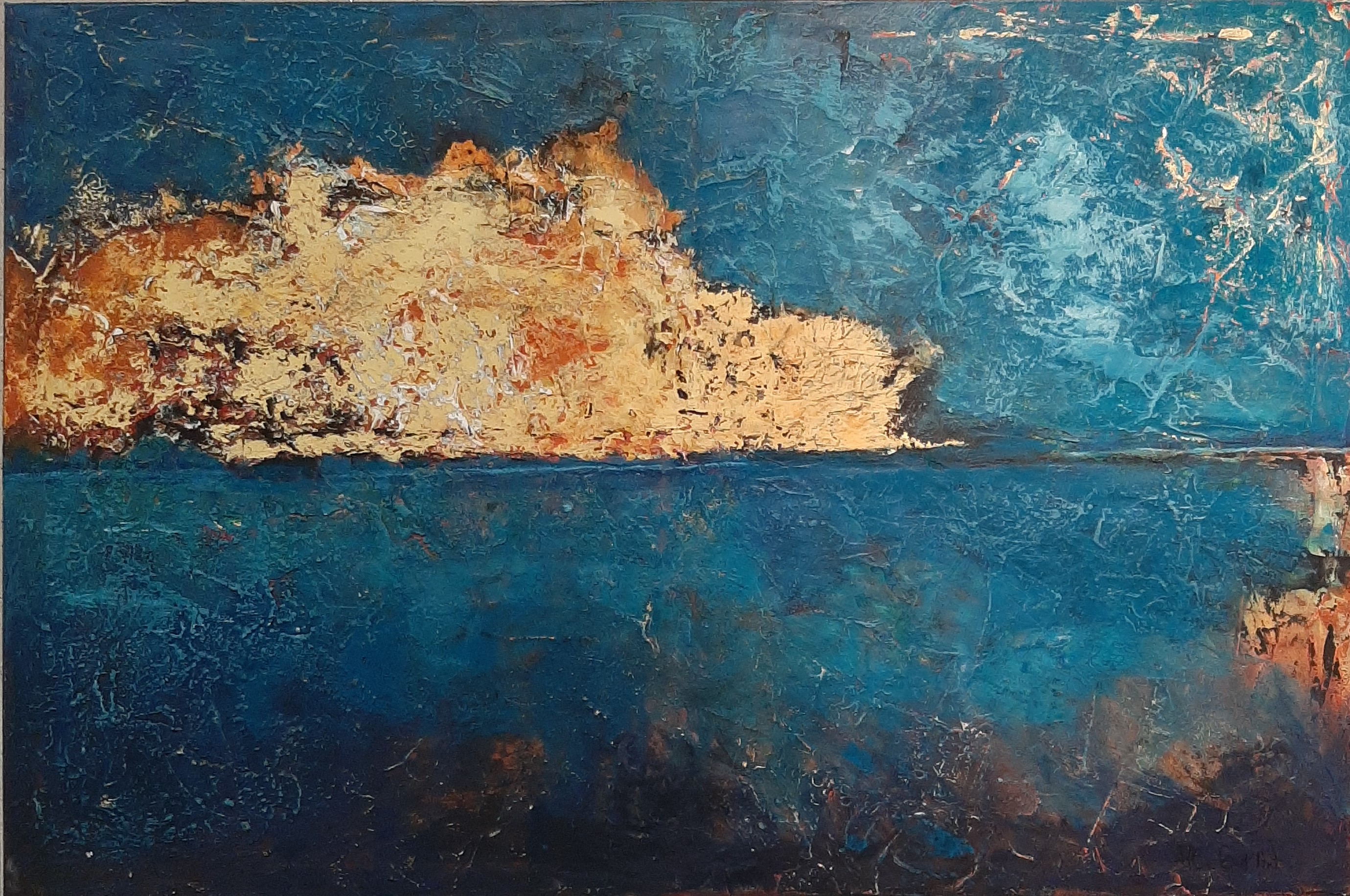Entre deux mondes 180x80cm